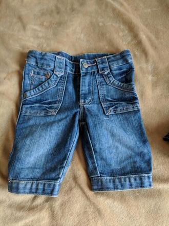 Riflové kraťasy, h&m,92