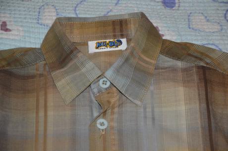 Bavlněná kostkovaná košile, 110