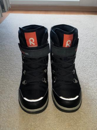 Zimní boty reima quicker - black, vel. 34, reima,34