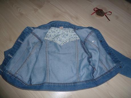 Riflová, džínová bunda, tu,98