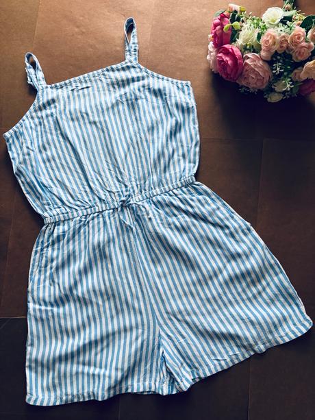 Ob/ overal s proužky- v.152, h&m,152