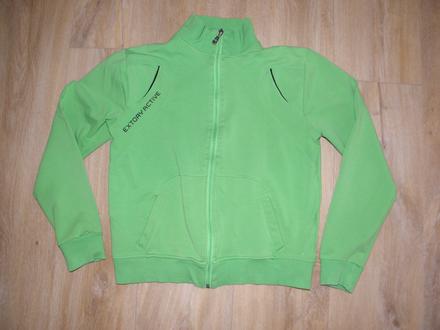 Dívčí zelená mikina vel.152/158, 152