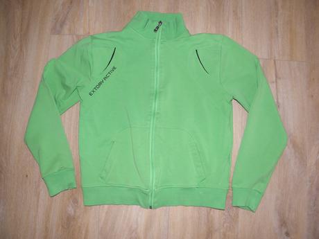 Dívčí zelená mikina vel.152/158, 152