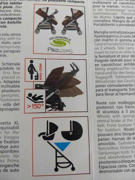 Golfový kočárek peg pérego pliko switch compact, peg-pérego,peg-pérego pliko switch