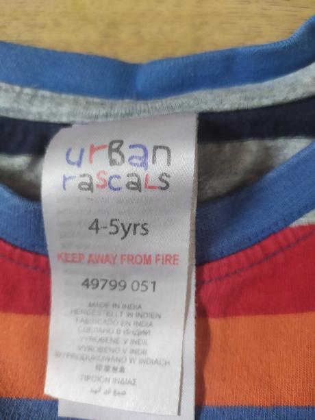 Trička s dlouhým rukávem 3-4 roky, 98