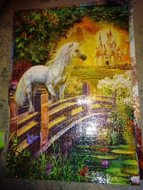 Puzzle velké jednorožec,