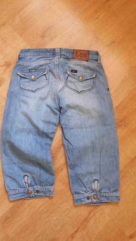 Bezva dívčí džínové 3/4 lee, lee,158