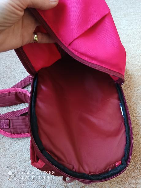 Batoh "decathlon-quechua" růžovo-šedá, 