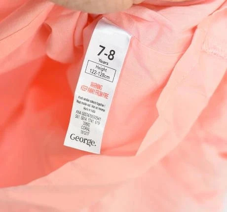 Šaty vel. 7 - 8 let, george,122