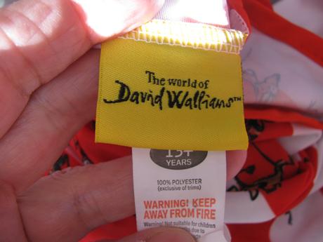 Karneval-kostým david wallians ratburger,