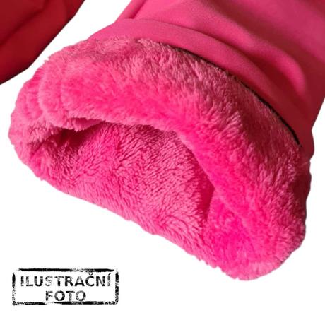 Zimní kalhoty s medvídkovou podšívkou,, 80 - 152