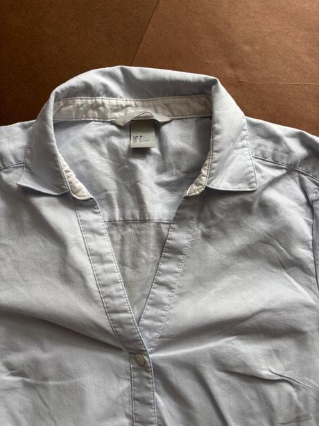 Ob/ košile bleděmodrá - v.34, h&m,34