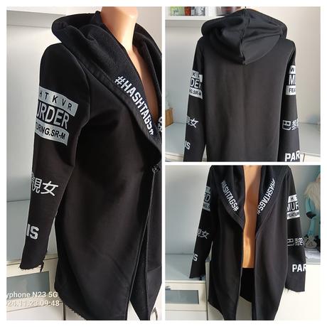 Cardigan s kapucí zn."by dimli", 