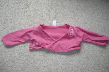 Pletené bolérko, little bundle,68