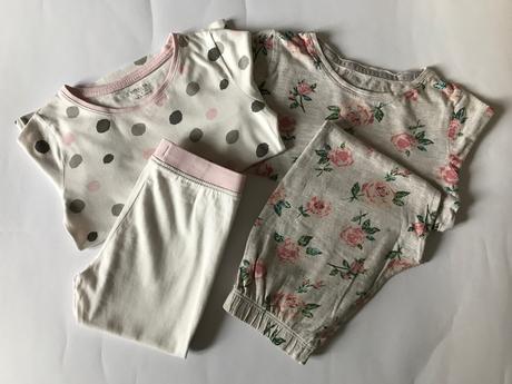Tři pyžamka 98/104, f&f,98