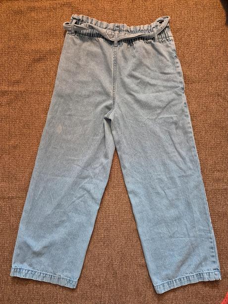 Široké džíny se zavazovačkou destination vel 164, 164