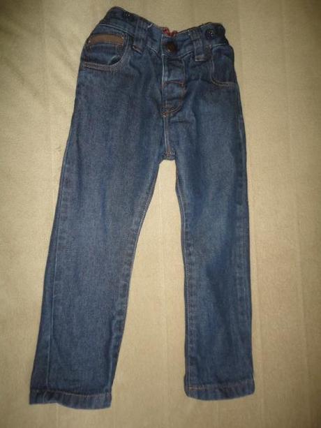 Krásné slim riflíky next, vel. 1,5-2 roky, next,92