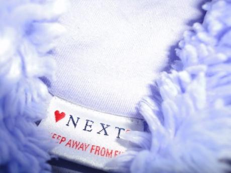 Hezký kabátek next, vel. 6-9 měsíců, next,74