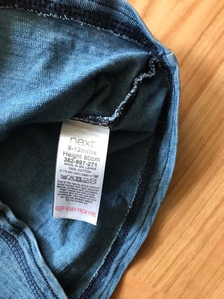 Kojenecké triko, next,80