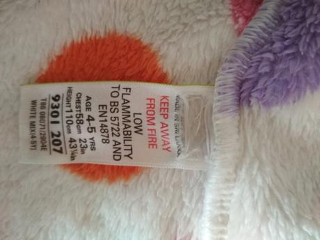 Župan s puntíky, vel. 110, 110