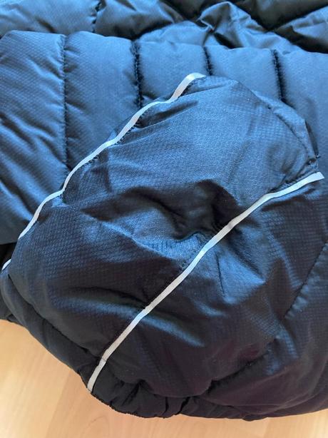 Zimní bundy vel. 140 pro dvojčata, 140