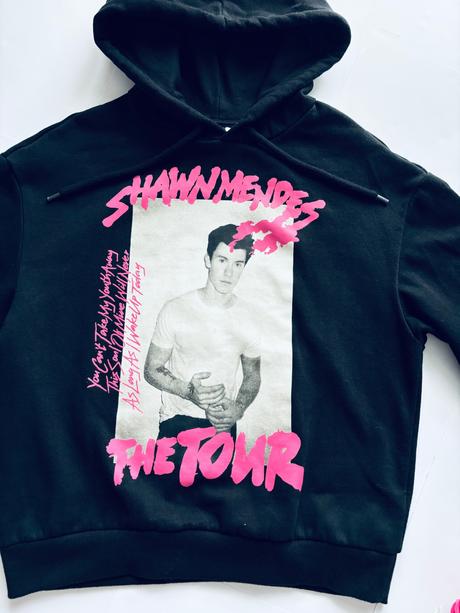 D38/ mikina černá - v.s, h&m,s