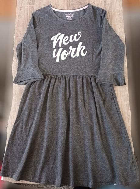 Šedé šaty 3/4 rukáv pepperts, pepperts,158