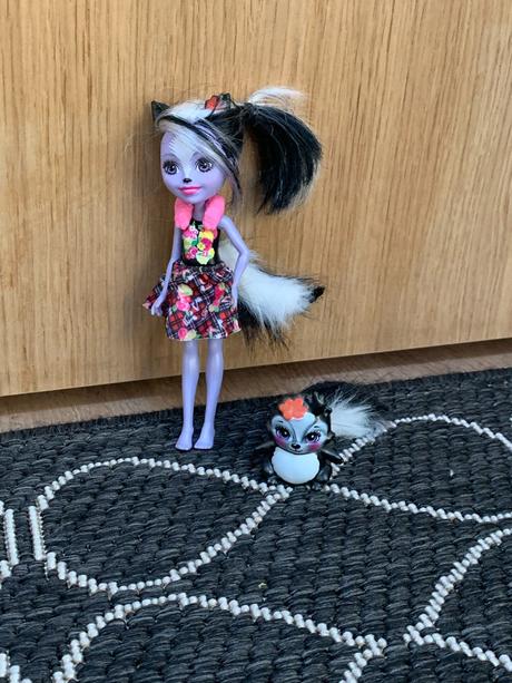 Sada enchantimals - bábiky, zvieratká aj doplnky,