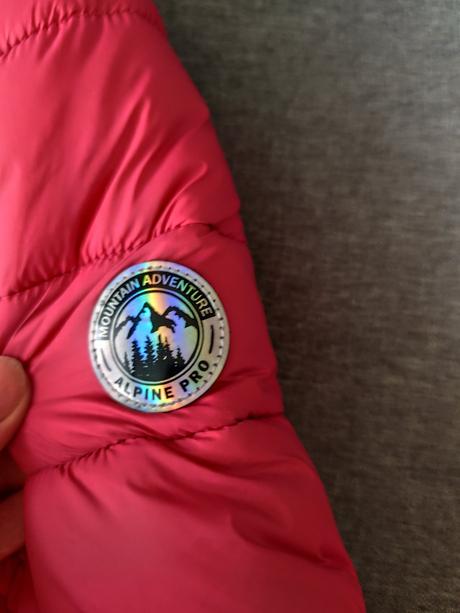 Dívčí kabát alpine pro aricano,vel.140/146, alpine pro,140