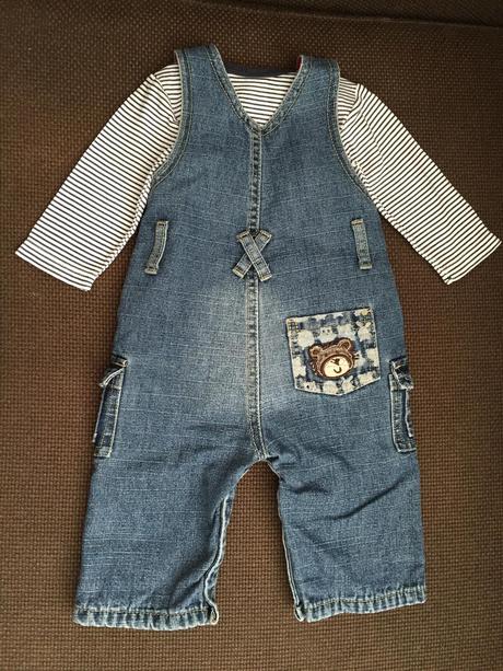 Zateplené rifle a bodýčko, c&a,68