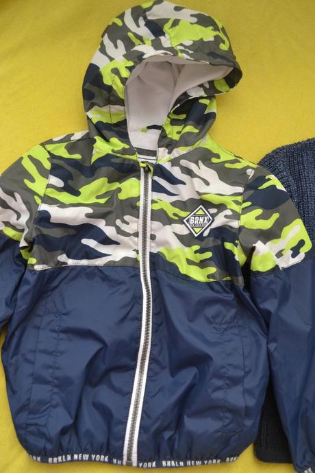 Bunda jarní šusťáková,s podšívkou,v.92, 92