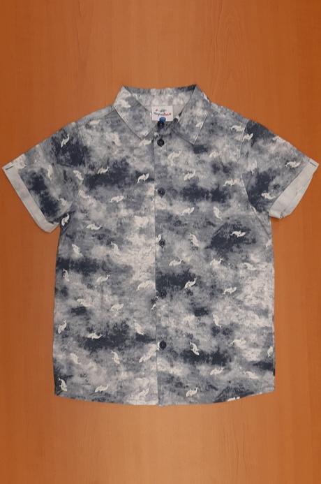 Chlapecká košile kr.ruk. 128 topolino, topolino,128