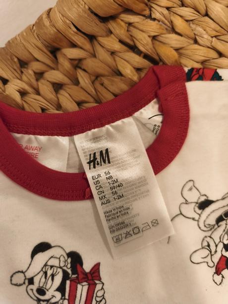Vánoční komplet pro miminko h&m 56-68, 56 / 62 / 68