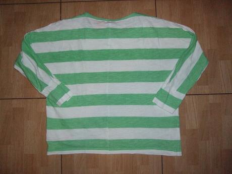 Pruhované tričko s raglán. rukávmi manguun teens, topomini,164