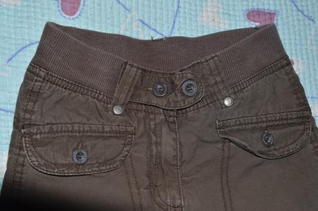 Hnědé oteplené kalhoty c&a palomino , c&a,122