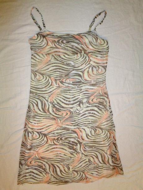 Krásné vzdušné letní splývavé šaty - velikost 36, s