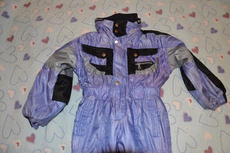 104 110 116 kombinéza fialová, 110