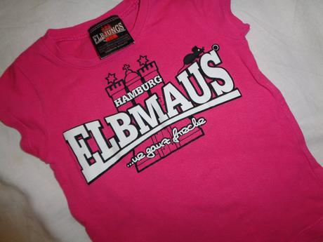 Krásné sytě růžové tričko - aplikace vpředu i vzad, 98