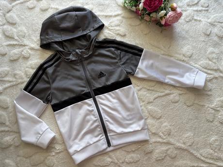 K6/ mikina sportovní adidas - v.5/6 let, adidas,116