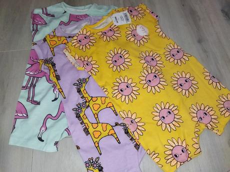 3x letní overal s žirafy, sluníčky 80 next, next,80