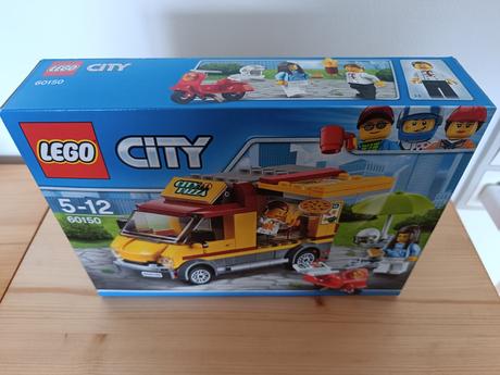 Lego city 60150 dodávka s pizzou, 
