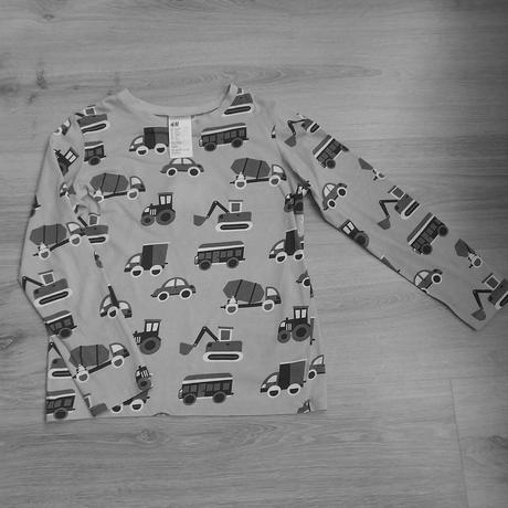 Dětské triko s obrázky aut, zn. h&m, vel. 134/140, h&m,134