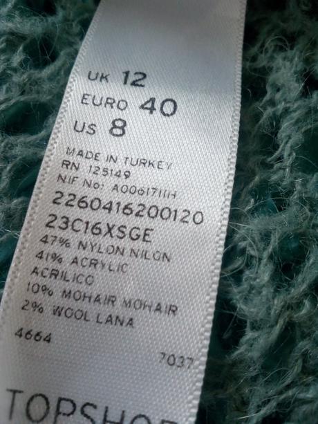 Svetýrkové bolerko vel.40/uk12, topshop,40