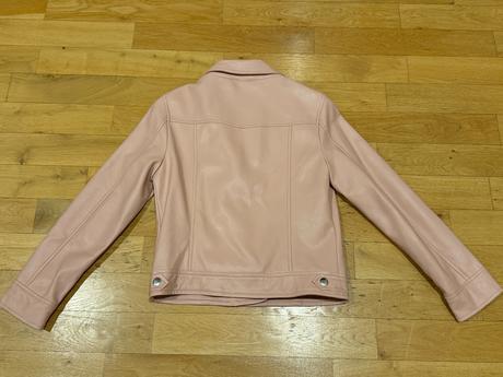 Dětská koženková bunda (křivák), c&a,140