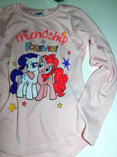 Dívčí triko dlouhý rukáv, 128