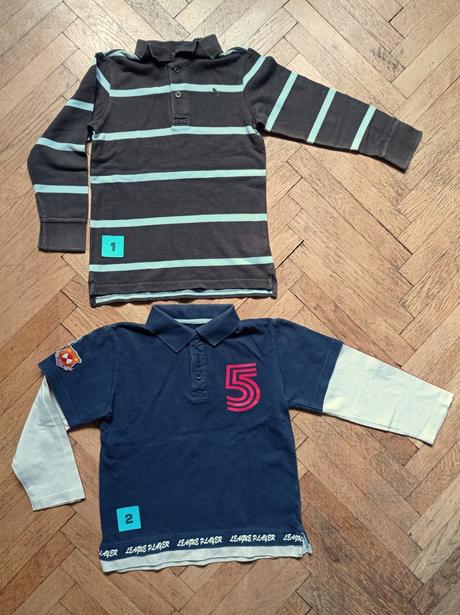 Triko dlouhý rukáv polokošile 116, l.o.g.g.,116