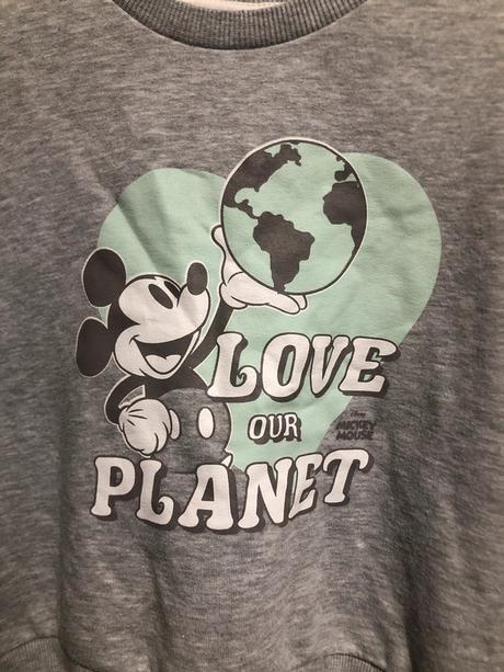 Šedá mikina mickey mouse, 134