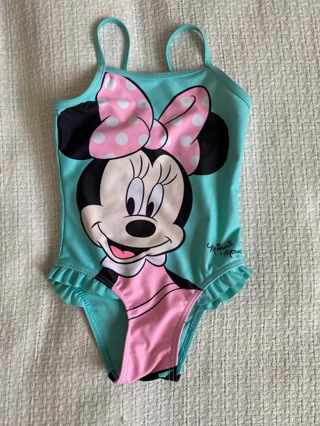 Jednodílné plavky minnie vel. 92/1,5-2r, disney,92