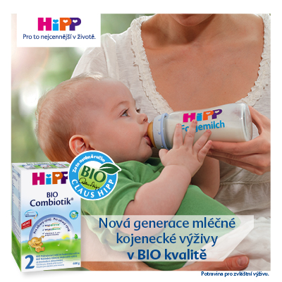Chcete vyzkoušet mléko HiPP Combiotik?