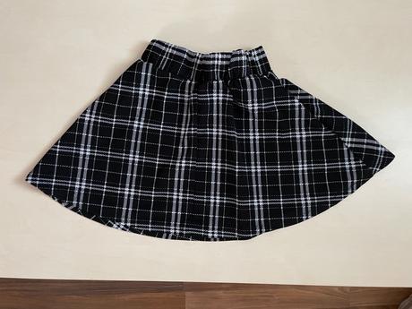 Káro sukně, vel xs, shein, xs